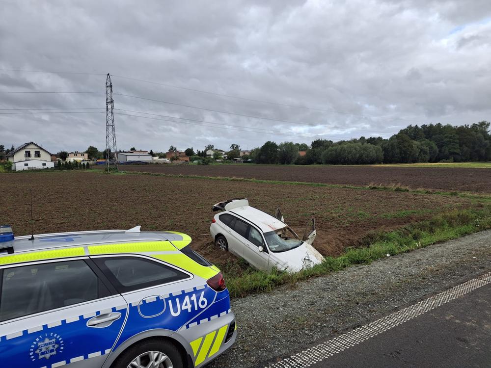 wypadek gostyń sarna - KPP Gostyń