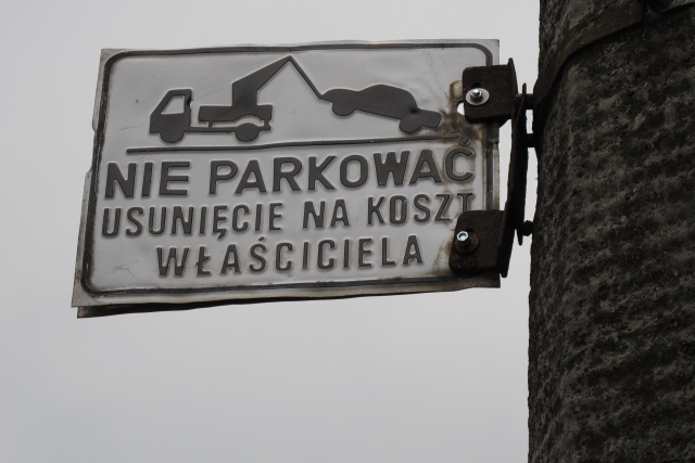 nie parkować tablica - TomFoto