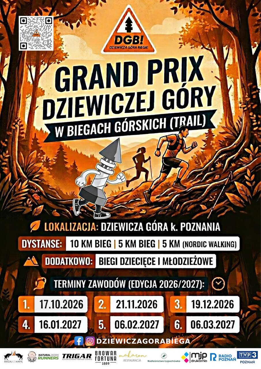 Dołącz do Grand Prix Dziewiczej Góry w Biegach Górskich!