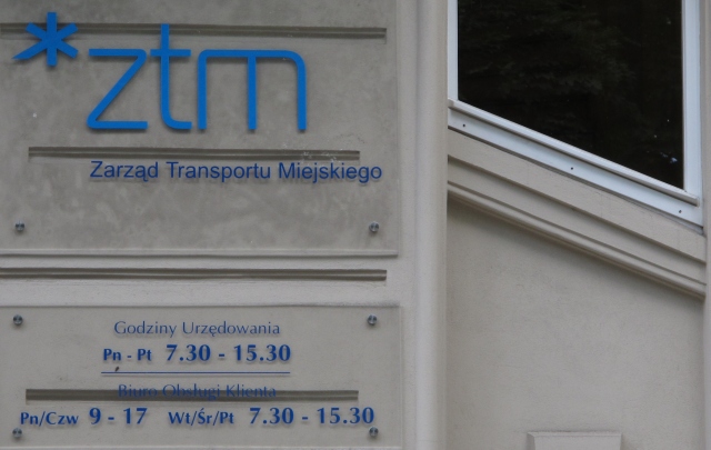 ZTM zarząd transportu - TomFoto