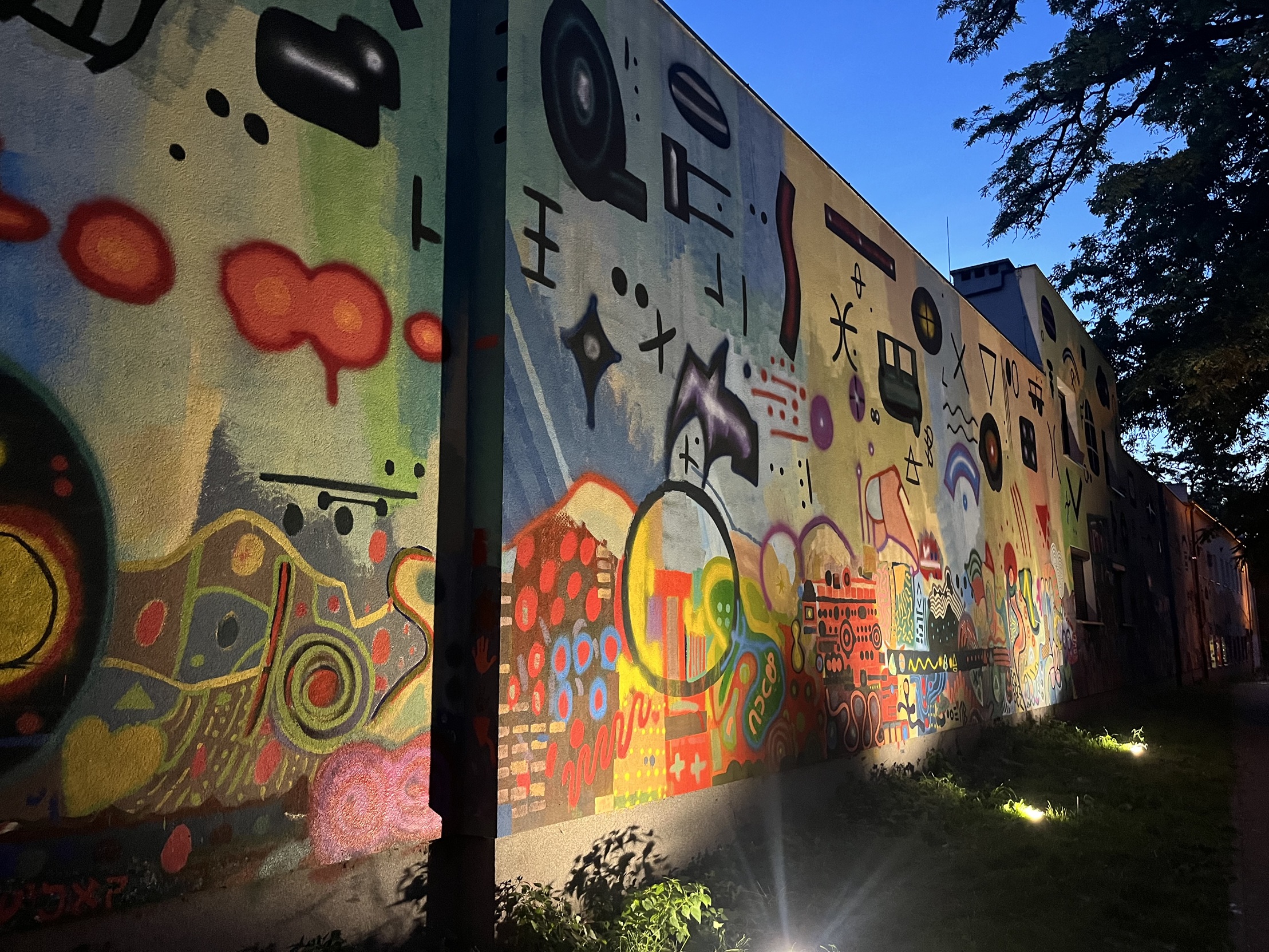 mural - Danuta Synkiewicz - Radio Poznań