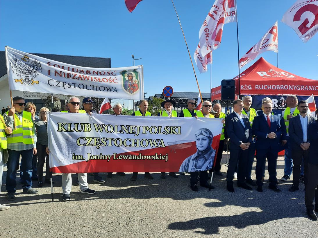 protest kopalnia soli w kłodawie ruch obrony granic - Michalina Maciaszek - Radio Poznań