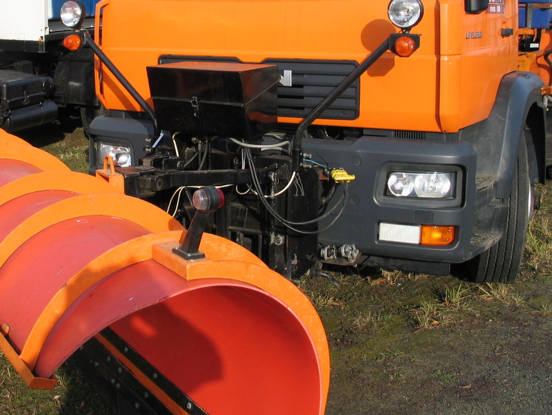 Piaskarka, pług - ZDM Poznań