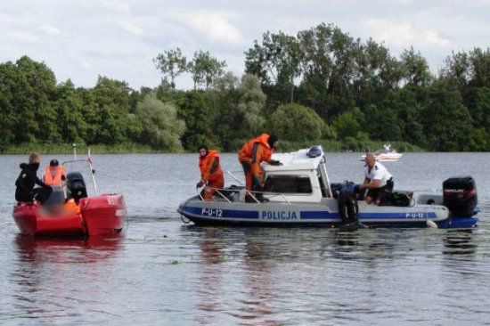 Poszukiwania topielca, jezioro - Straż Pożarna/Poznań