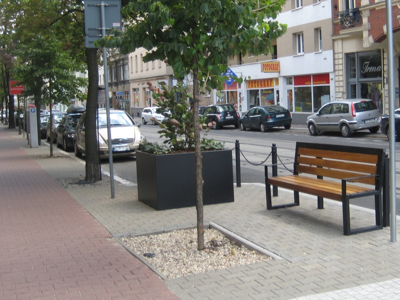 Ławeczka ul. 23 lutego - Adam Michalkiewicz