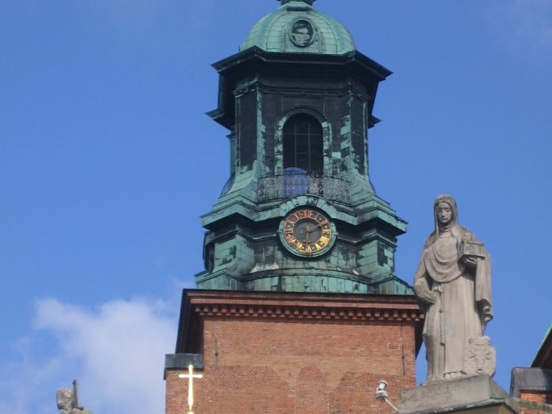 Wieża katedry Gniezno - piorun - Rafał Muniak