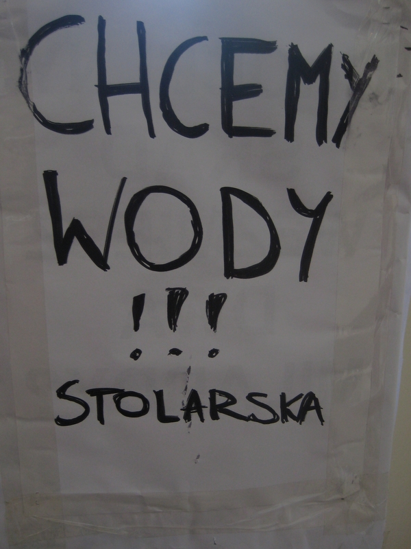 Protest - Stolarska - urząd - Jacek Butlewski