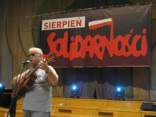 Koncert Pietrzaka na 30 lecie Solidarności - Wojciech Chmielewski