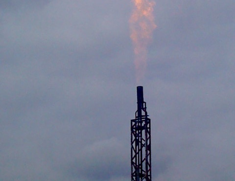 Gaz - świeczka zapalona - Pyzdry - Iwona Krzyżak