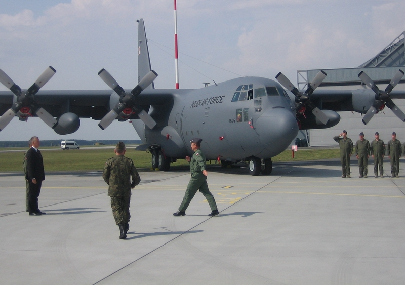 Hercules - samolot w Powidzu - Rafał Muniak - Radio Merkury