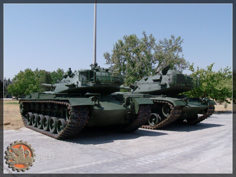 czołgi patton - Muzeum Broni Pancernej