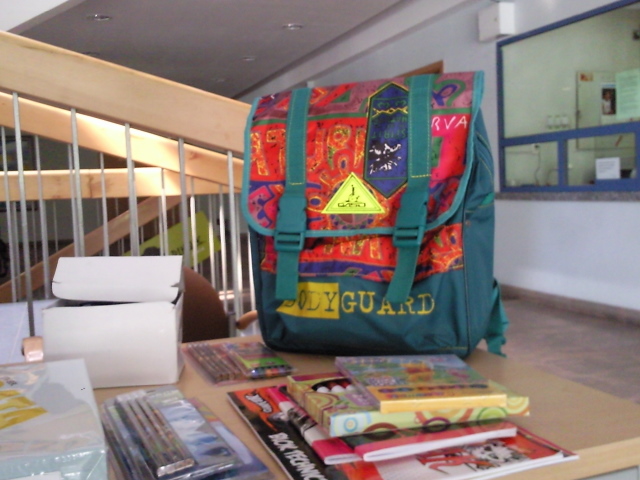 zbiórka darów dla powodzian AWF - Magda Konieczna