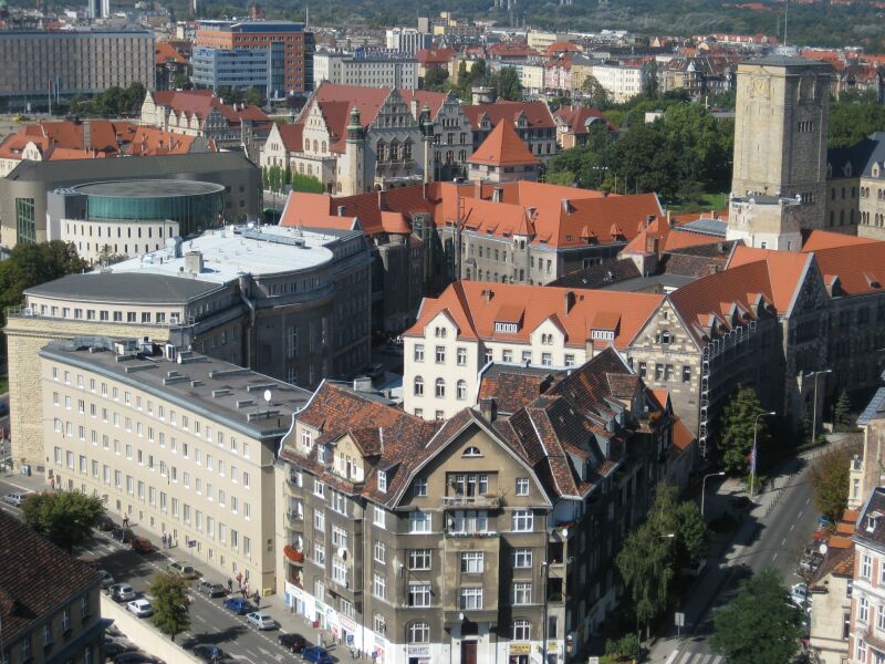 panorama poznan zamek aula nowa - Jacek Butlewski