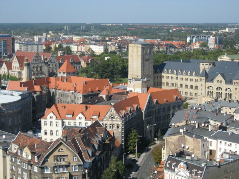panorama poznan zamek uam wieniawskiego - Jacek Butlewski