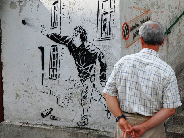 Mural antyalkoholowy - organizatorzy