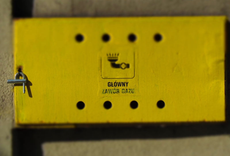 główny zawór gazu 2 - TomFoto