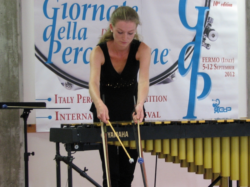 Małgorzata Koperska, wibrafonistka - UG Czerwonak