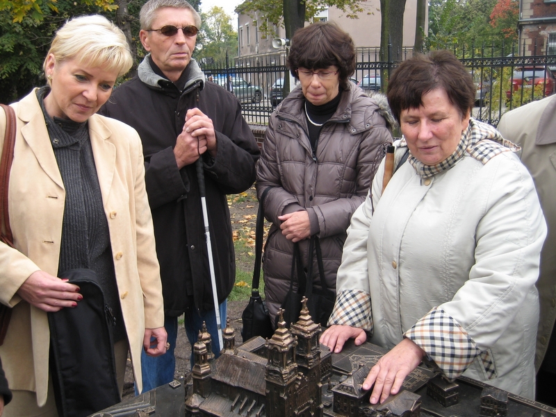 Makieta dla niewidomych - Ostrów Tumski - Jacek Butlewski