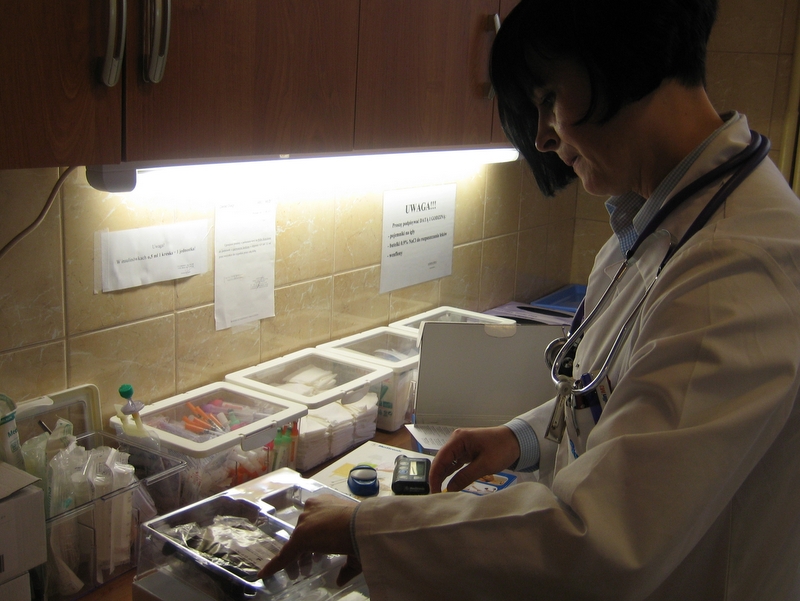 Pompy insulinowe - szpital - Magda Konieczna