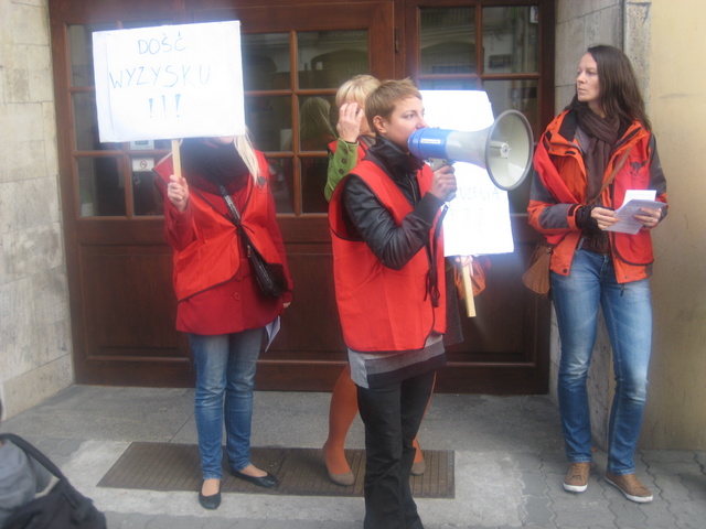 pikieta pracownic (2) - Jacek Butlewski