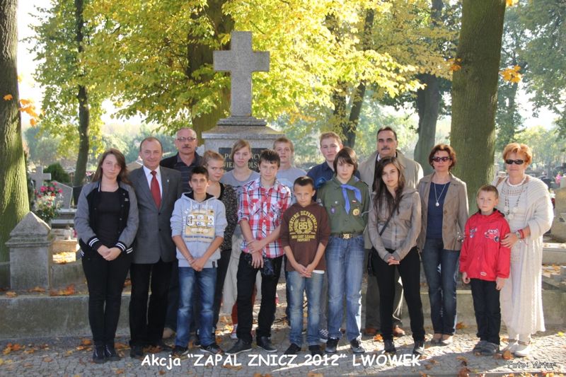 Zapal Znicz Pamięci 2012 w Lwówku