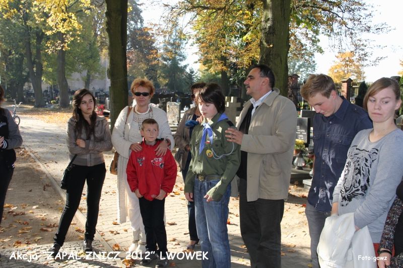 Zapal Znicz Pamięci 2012 w Lwówku