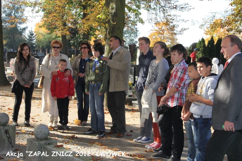 Zapal Znicz Pamięci 2012 w Lwówku