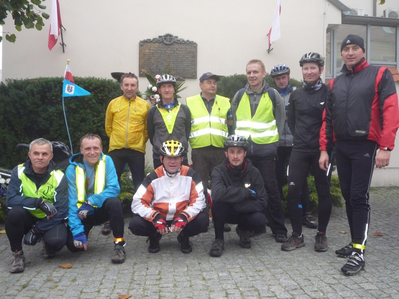 Rajd Rowerzysto Zapal Znicz Pamięci