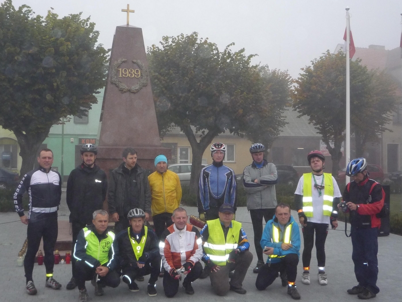 Rajd Rowerzysto Zapal Znicz Pamięci