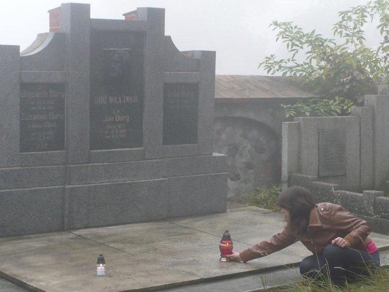 Grób Jana Burego w Kwilczu