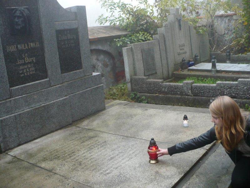 Grób Jana Burego w Kwilczu