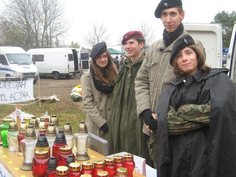 Znicz harcerski - Piła - Wiesława Pinkowska