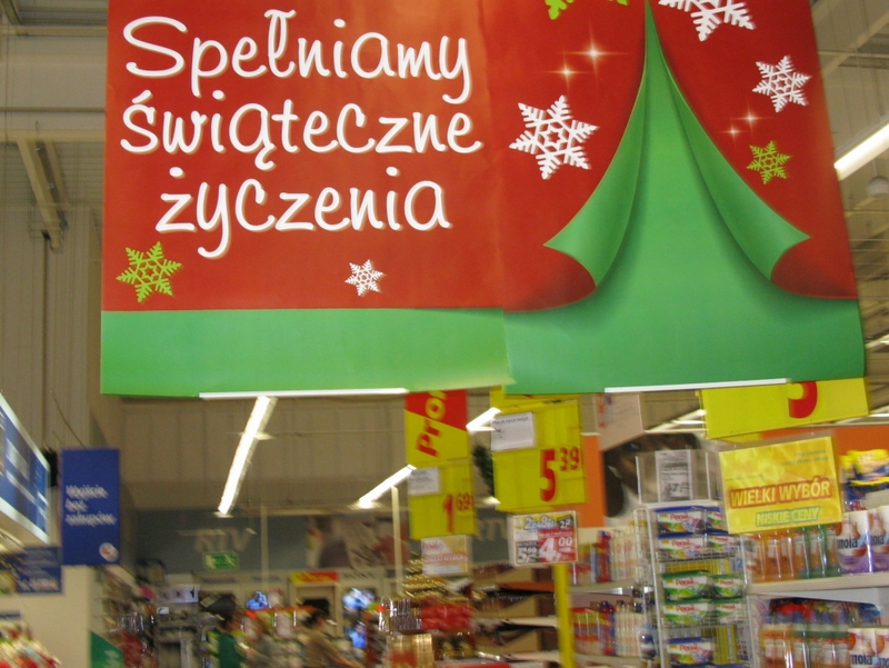 Market, sklep, promocja, wnętrze - Anna Skoczek