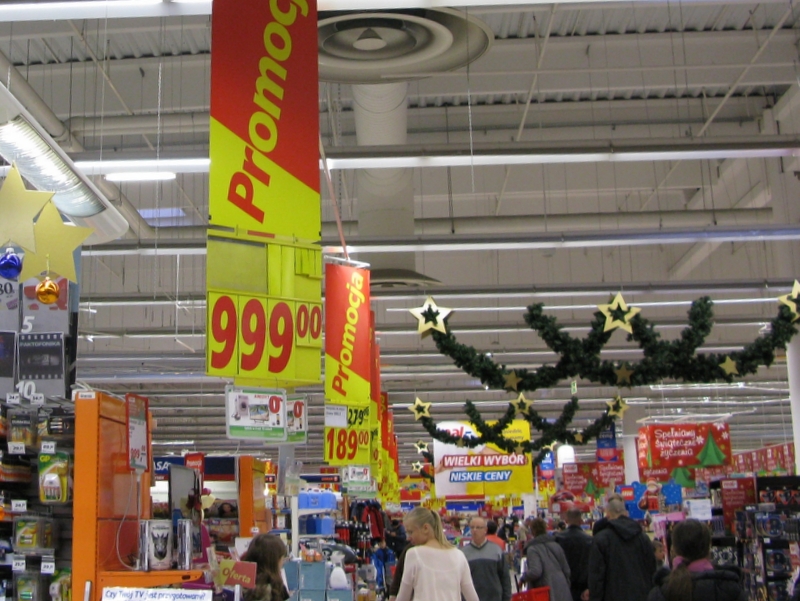 Market, sklep, promocja, wnętrze - Anna Skoczek