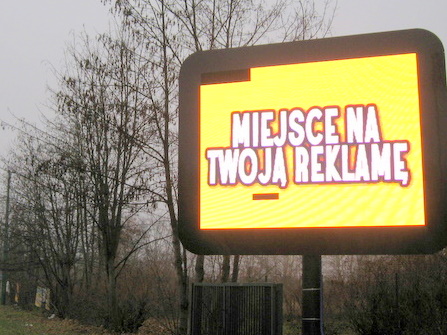 Ekran led - Radio Merkury