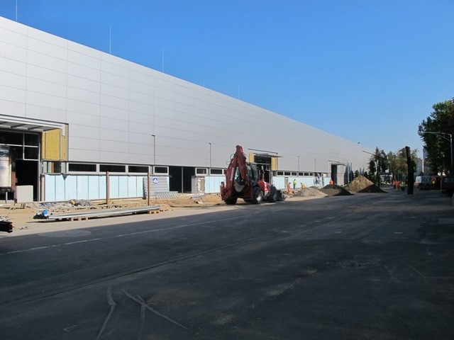 Pawilon na terenie MTP - Międzynarodowe Targi Poznańskie