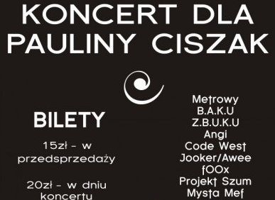 Koncert dla Paulinki - Leszno - Hip-hop dla Paulinki