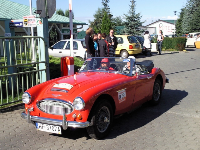 rajd samochodów zabytkowych - Magda Konieczna