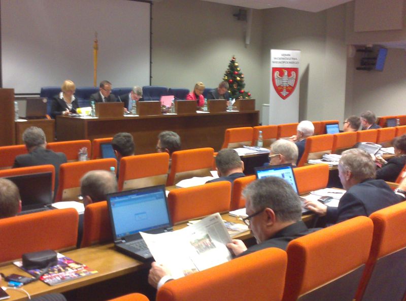 Budżet województwa - sejmik - Wojciech Chmielewski