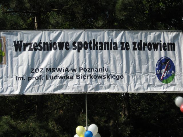 Festyn zdrowotny w szpitalu MSWiA - Magda Konieczna