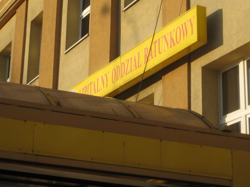 SOR, szpital, oddział ratunkowy - Magda Konieczna
