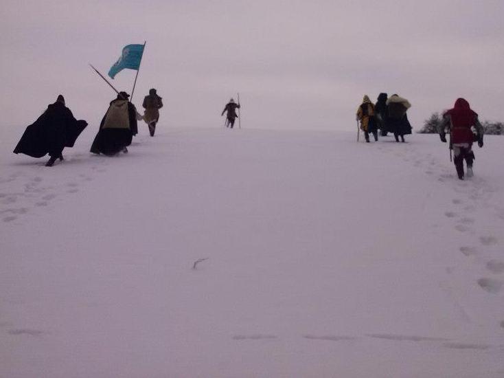 Marsz na Gostyń - rycerze - Paweł Łagódka