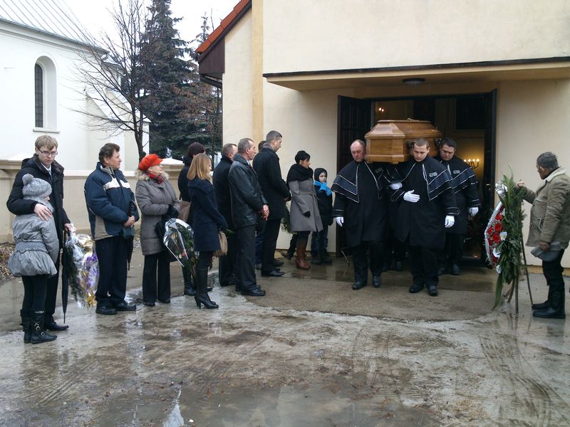 Pogrzeb ułana z 15 PUP - Emilia Chudzińska