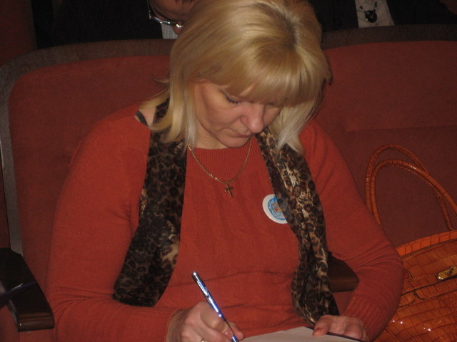 Jubileuszowe dyktando (2) - Wiesława Pinkowska