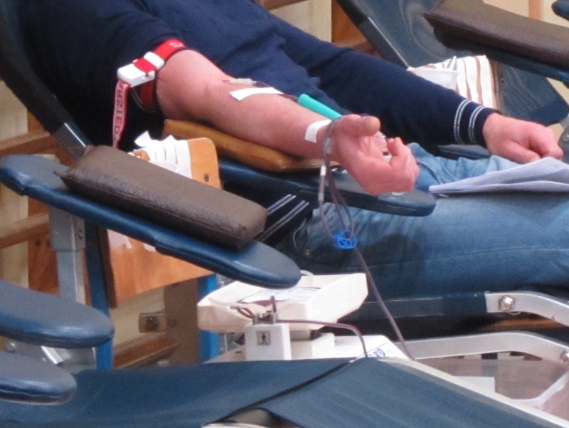 Oddawanie krwi, stacja krwiodawstwa - Magda Konieczna