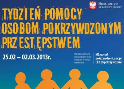 Tydzień Pomocy Ofiarom Przestępstw - ms.gov.pl