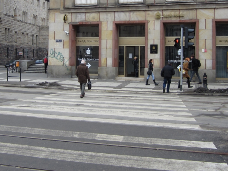 Przejście dla pieszych - św. Marcin - Adam Michalkiewicz