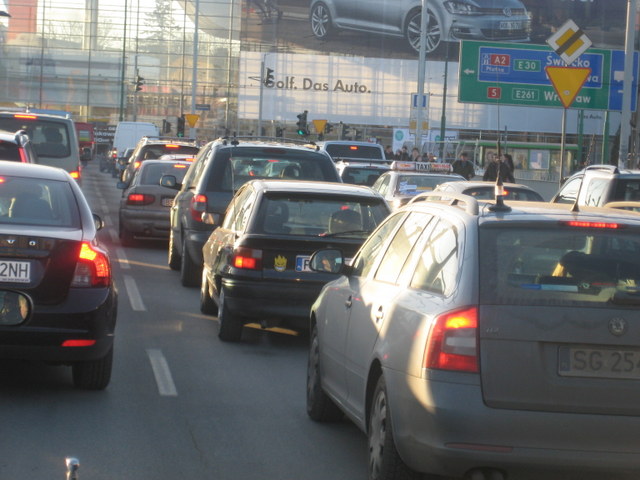 korki, auta (2) - Jacek Butlewski