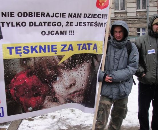 Demonstracja ojców - Dzielny Tata.pl