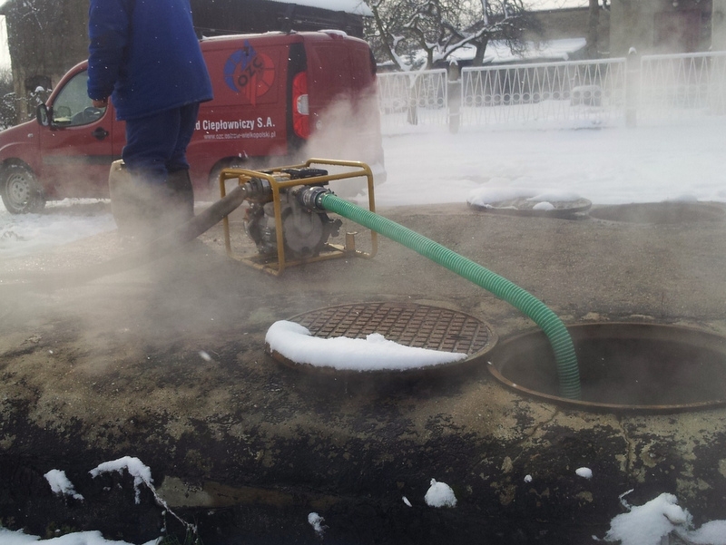 Awaria ciepłownicza Ostrów - Jarosław Wardawy